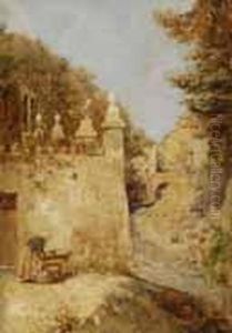 Paseo Del Darro, Granada by Ernesto Gutierrez Hernandez