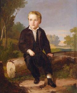 Knabenportrait by Carl Gutsch
