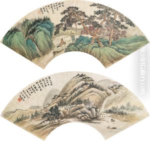 Landscape by Wu Guxiang