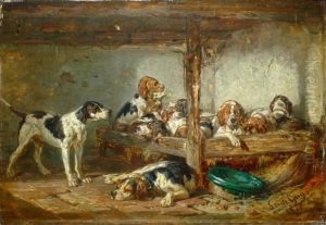 Le Chenil by Jean-Baptiste-Louis Guy