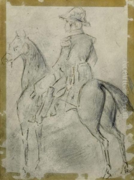 Officier A Cheval - view 1