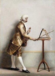 Le Violoniste by Giuseppe Guzzardi