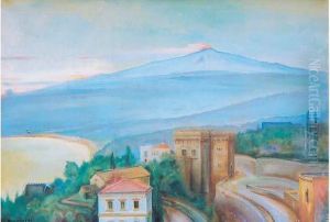 Etna by Gustaw Gwozdecki
