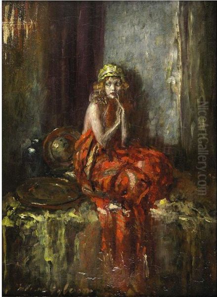 Model In Orientalist Costume - view 1