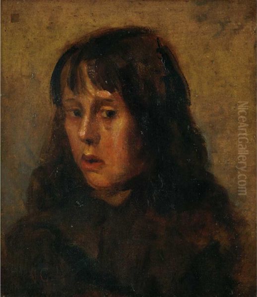 Portrait Of A Young Boy In A Coat - view 1