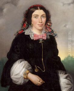 Holgy Portreja by Karoly Gyurkovics