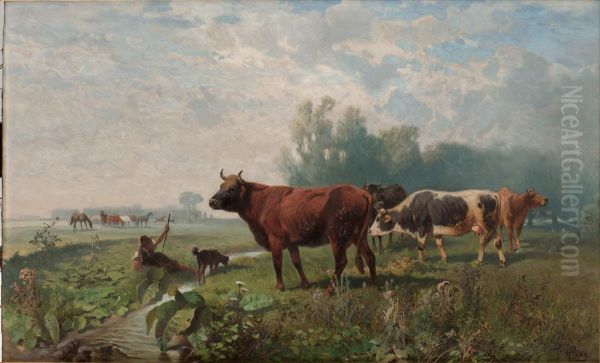 Landskap Med Kor - view 1