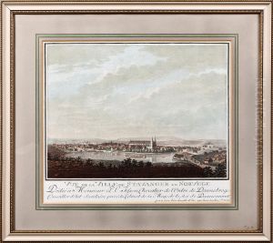 View Over Stavanger by Johan Jakob Georg Haas