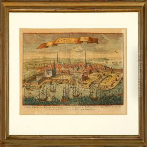 Prospect Of Copenhagen by Johan Jakob Georg Haas