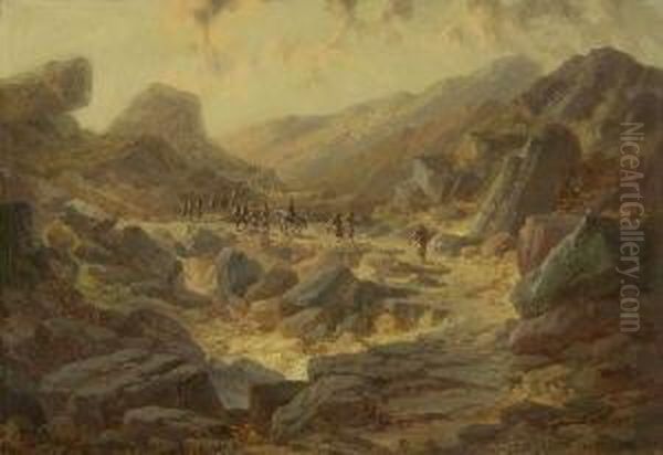 Ziehende Soldaten - view 1