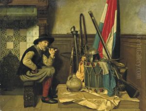 The Smoking Soldier by Pieter Alardus Haaxman