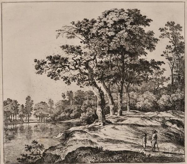 Landscape With Four Trees - view 1
