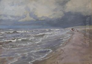 Strandspaziergang by Georg Hacker
