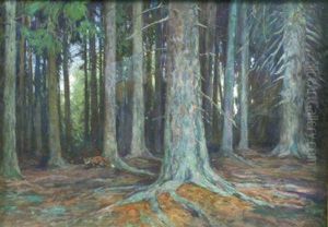 Waldinneres' by Georg Hacker