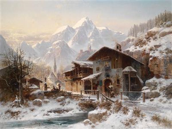 Schmiede Im Winter - view 1