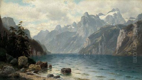 A Fjord Landscape - view 1