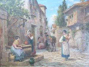 Napolitan Water Carriers by Arthur Trevor Haddon
