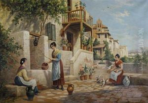 A Spanish Courtyard