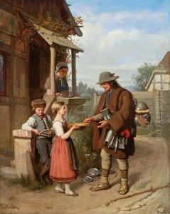 Der Wanderhandler by Ernst Hader