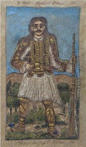 Athanasios Diakos by Theofilos (Hadjimichail)