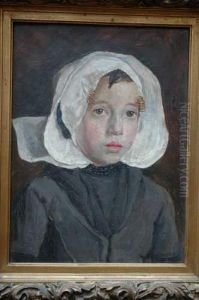 Jeune Fille by Leopold Haeck