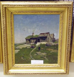 Barn Utanfor Torp. by Axel Gillis Hafstrom