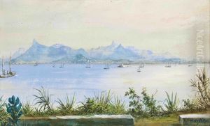 A View Across Guanabara Bay To Rio De Janeiro, From Central Niteroi by Friedrich Hagedorn