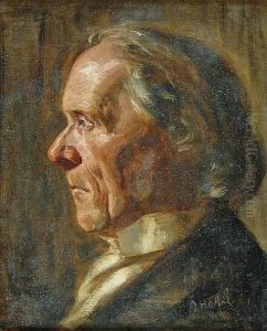 Portret Mezczyzny Z Profilu