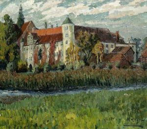 Schlossansicht by Marie Hager
