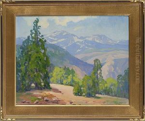 Colorado Mountain Scene by Helen B. Hagerman