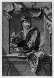 Selbstbildnis Kupetzky by Johann Jakob Haid