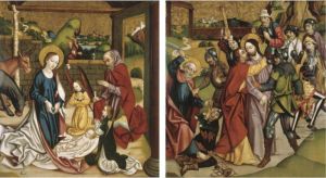 Recto: The Adoration Of The Christ Child; Verso: The Capture Of Christ by Michael Haider