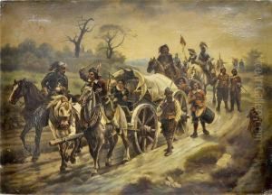 Wohl Darstellung Aus Dem Dreisigjahrigen Krieg by Josef Haier