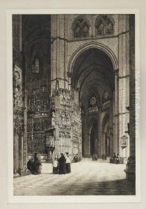 Toledo Cathedral by Axel Herman Haig