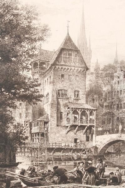 An Old German Mill - view 1