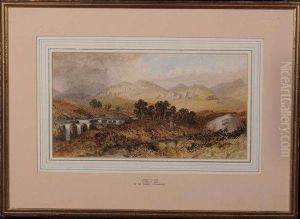 On The Duchray, Sterlingshire by Thomas Henry Hair