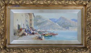 Villefranche, French Riviera by George Charles Haite