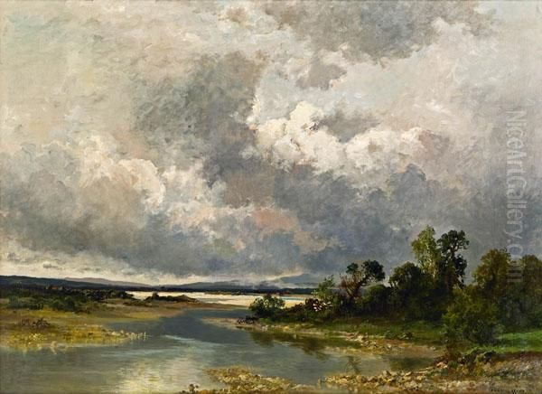 Flusslandschaft - view 1