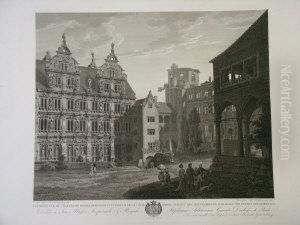 Premiere Vue Generale Du Chateau...heidelberg... by Christian Haldenwang