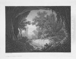 Sechs Landschaftliche Kompositionen Und Eine Doublette. by Christian Haldenwang