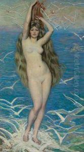Girl With Gulls