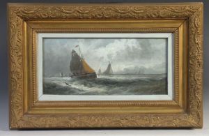A Pair Oil Paintings by William Matthew Hale