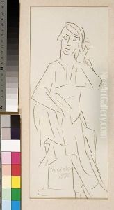 Seated Figure by Giannoulis Halepas