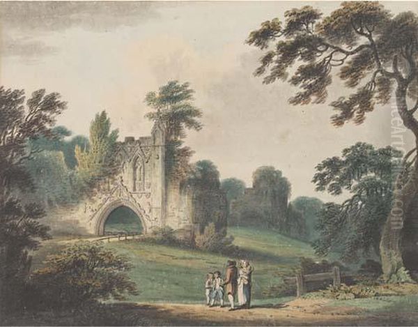Kirkham Priory, Yorkshire - view 1
