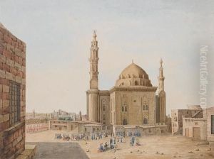 A Collection Of Watercolours And Drawings Depicting Egypt