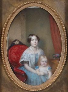 A Portrait Of A Mother And Child A Portrait Of A Mother And Child