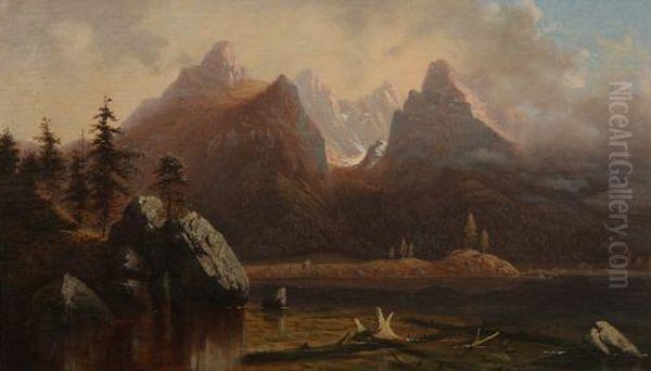 The Hintersee In Bavaria - Morning In The Alps - view 1