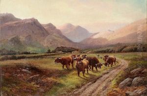 The Crofter's Herd, Glen Nevis, Argyllshire