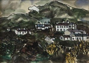 Achill Village by Kenneth Hall