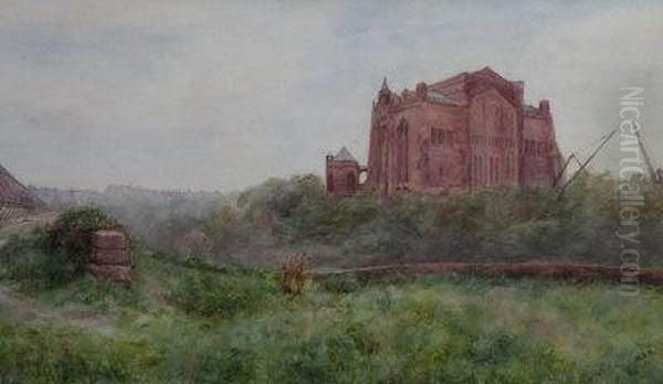 Liverpool Anglican Cathedral Under Construction - view 1